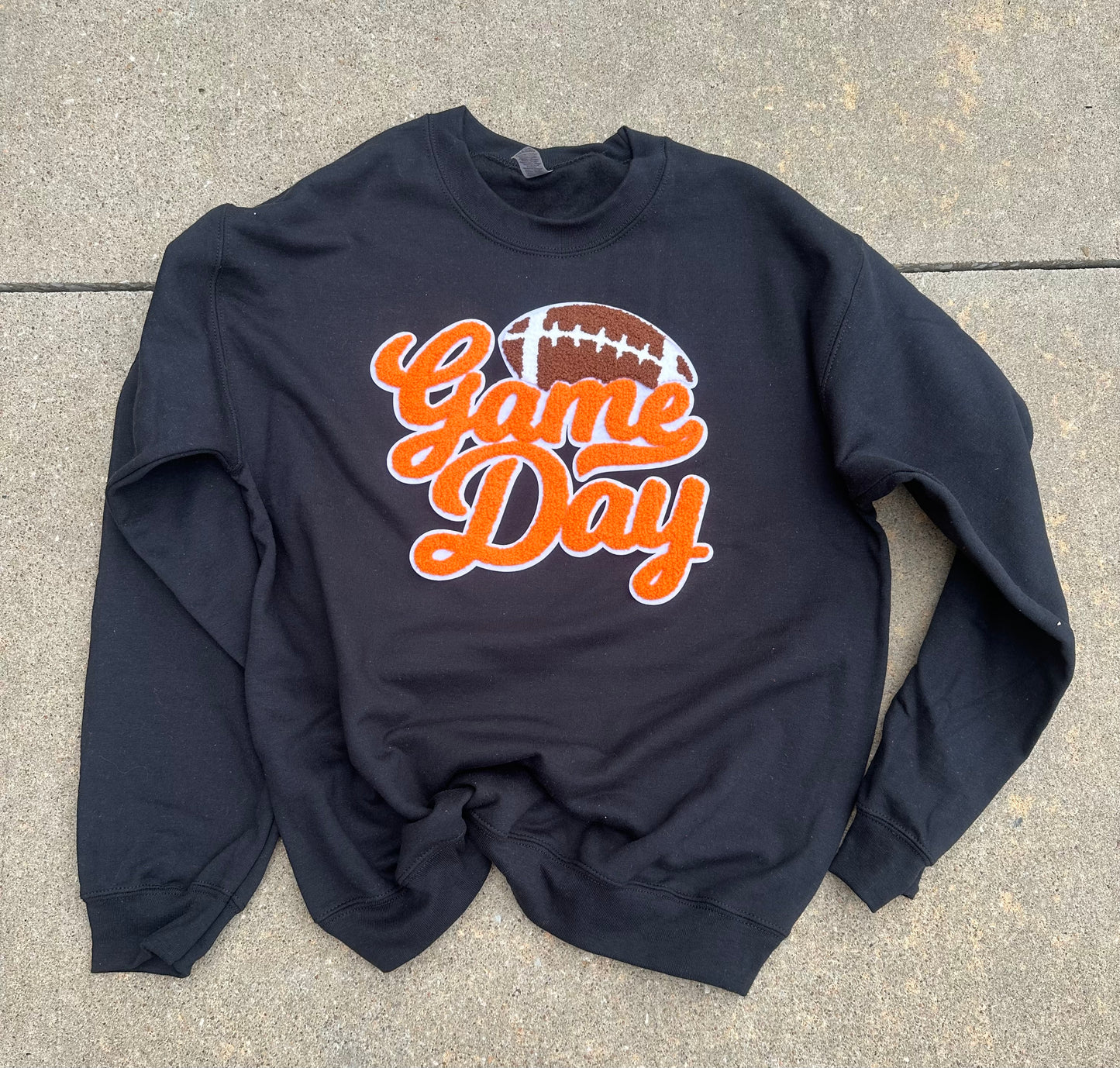 Chenille Patch Gameday Sweatshirt