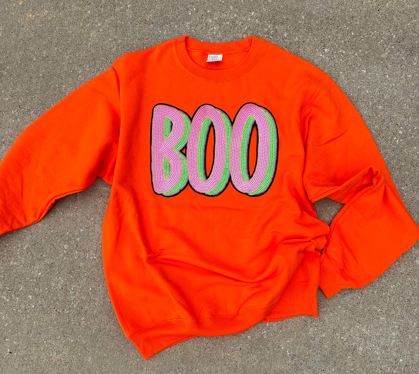 Halloween Patch Sweatshirt