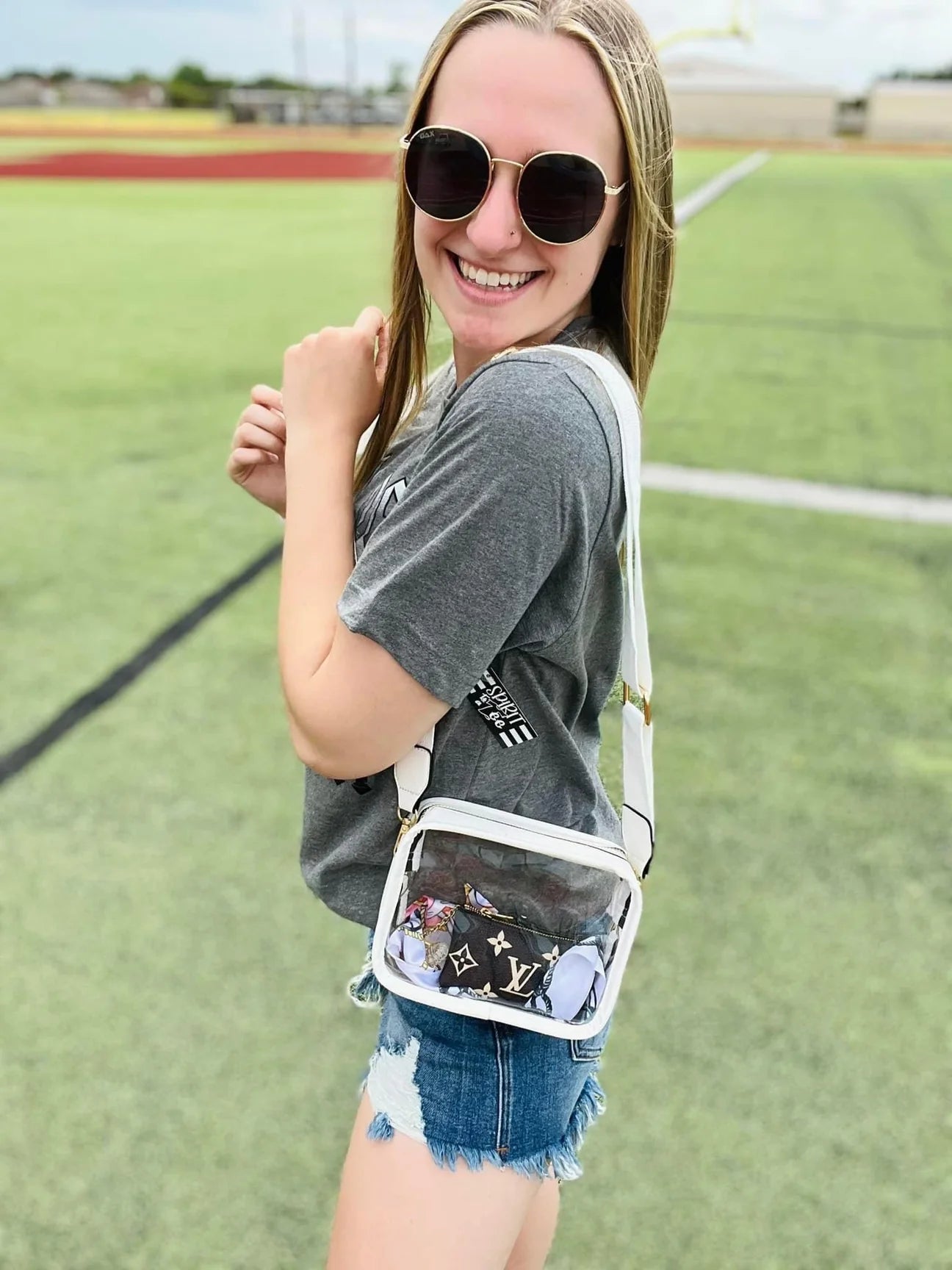 Clear stadium bag